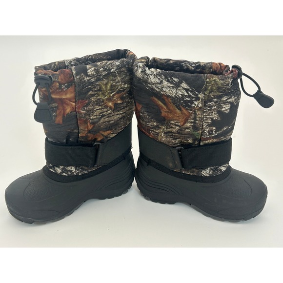 Kamik Kids Rocket Mossy Oak Insulated Winter Snow Boots Camo Size 10 - Picture 5 of 10